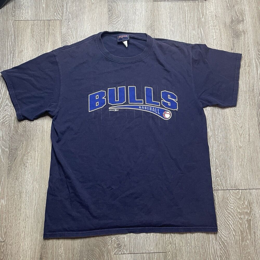 Durham Bulls Blue MILB Jansport Tee Shirt Large T Shirt MILB